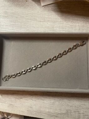 BANANA REPUBLIC SILVER MARINER BRACELET